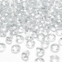 BEZFAREBNÉ dekoratívne DIAMANTY 100 ks
