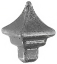 KOVANÁ OCELOVÁ HLAVA H61MM