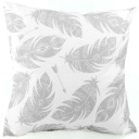 Bavlnená obliečka na vankúš 40x40 Boho Feathers