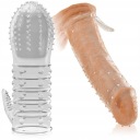 STIMULAČNÁ GÉLOVÁ SEXUÁLNA ČIAPKA NA PENIS