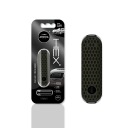 AROMA AUTO HEX POLYMÉR ČIERNA VÔŇA DO AUTO