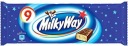 Tyčinky Milky Way 9 kusov, 193,5 g