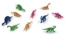 Mini Dinosaurs Dino Party T-rex a iné pre Piñatas Piñata náplň 10 ks