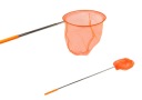 Teleskopická sieť na motýle a hmyz 85 cm oranžová