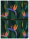 Zápisník A5, 60 listov GRID Interprint UV Mix
