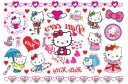 Odnímateľné tetovanie pre deti HELLO KITTY CG120