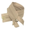 Zapínanie na skrytý zips, tmavý ľan, 50 cm