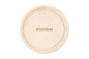 Doska na krájanie pr. 22 cm bukové drevo s gravírovaným logom