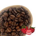 Káva s príchuťou Arabica MALINA SO Zrnkami PUSTÍN/mletá 100g