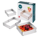 Nastaviteľný tortový okraj, Altom Design tortový okraj, 15-28 cm