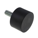 Vibroizolátor nárazník Typ D 13X10 M4X10 60 ShA