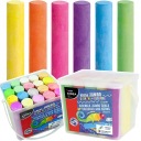 FAREBNÁ CESTA CHALK + NEON 20 ks JUMBO KIDEA OUTDOOR FUN OUTDOOR