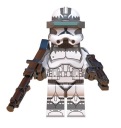 Blokuje figúrku Clone Trooper Wolfpack seržanta