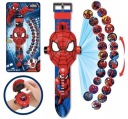 SPIDERMAN LED 3D DIGITÁLNE HODINKY s projektorom