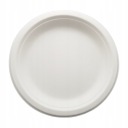 Jednorazové taniere, okrúhle, cukrová trstina, jedálenské taniere, 23 cm, 50 ks
