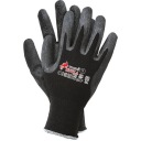 REIS RNYLA pracovné rukavice pogumované r 10/XL