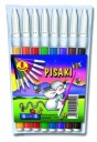 Školské fixky a fixky 8 farieb KAMET FK-8