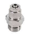 Priama krútená spojka 1/8 hadica 6 mm pneumatická