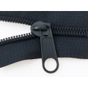 Páska na zips TMAVO ZELENÁ, špirála, 3, 25 zipsov + 10 metrový zips na obliečky
