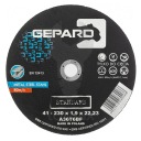 ŠTÍT NA KOV 41 95A 230x1,9x22 GEPARD STANDARD