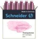 SCHNEIDER NÁPLŇKY NA PERÁ, 6 KS, LILA / LILA