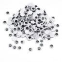 Oči pre hračky plastové 12x3mm 220ks/20g