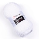 Optická biela priadza YarnArt Jeans Plus 62