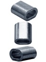 Hliníková upínacia objímka 10 mm - montážny držiak svorky pre závesné laná
