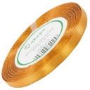 STUHA žltá SATÉNOVÁ stuha 6mm - 32m