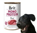 BRIT MONO Proteínové vlhké krmivo pre psov Beef Beef 400g