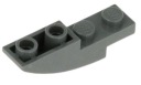 LEGO 13547 Bevel Slope Curve 4x1 Inverted Dark Grey 6177704