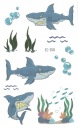 Umývateľné tetovanie pre deti SHARK OCEAN EC250