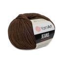 50g priadza, 55% bavlna 45% akryl, YarnArt Jeans tmavohnedá 70