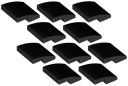LEGO Bevel Rounded 2x2 čierna 15068/6053077 x10