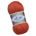 Priadza Diva - 36 Tehlovo červená Alize