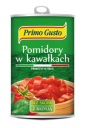 Primo Gusto paradajky v kúskoch s bazalkou 400g