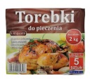 Vrecia na pečenie s klipsami 20 cm x 40 cm 5 ks