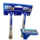 Jednoduchý jednorazový holiaci strojček Gillette Blue3