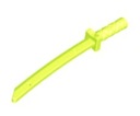 LEGO ZBRAŇ - ŽLTÝ ZELENÝ MEČ KATANA Č
