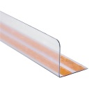 OBMEDZOVACÍ UHOL, PROFIL L, SAMOLEPIACI PRE POLICE, L-588 MM, H-40 MM