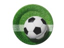 Narodeninové taniere Futbal 18cm 6ks