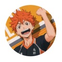Anime odznak Haikyuu Hinata 58 mm
