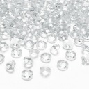 DIAMANTY na stoly, 100 ks, CLEAR krst