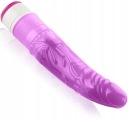 VIBRAČNÝ GÉLOVÝ VIBRAČNÝ DILDO FLEXIBILNÝ PENIS