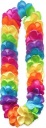 Havajský náhrdelník Hawaii Colorful Flowers Aloha Bachelorette Beach Party