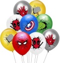 SADA BALÓNOV BALÓN AVENGERS HULK SPIDERMAN 6 ks