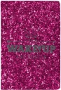 PASO Glitter Notebook A5 BAG-3692 Barbie Wake Up