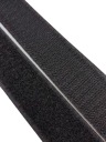 Páska na suchý zips 25 mm čierna 1 METER sada