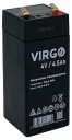 VRLA AGM BATÉRIA 4V 4,5Ah BEZÚDRŽBOVÁ (rozmer 4Ah) HMOTNOSŤ 0,52kg PREMIUM