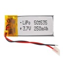 Batéria Li-Poly Batéria 250mAh 3,7V 501535